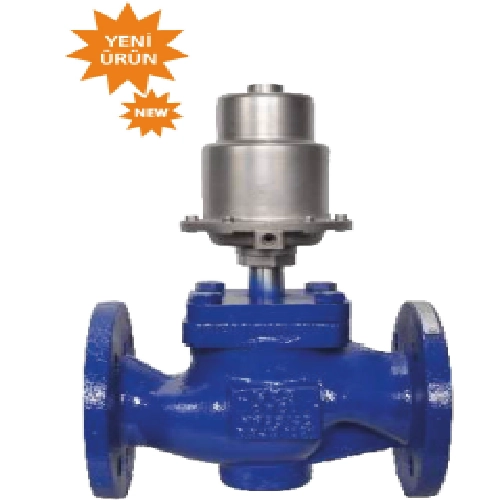 PNÖMATİK PİSTONLU ON-OF F VANA